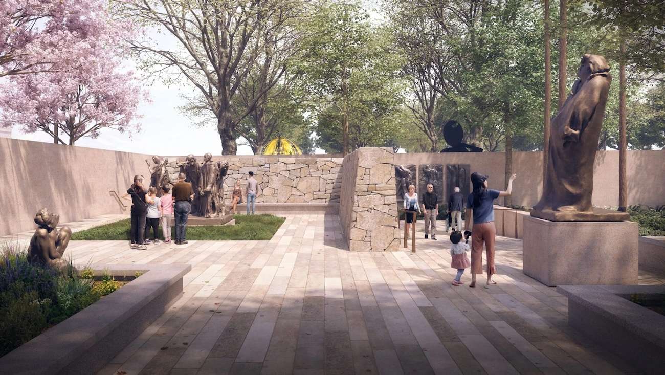 Hirshhorn Garden Museum Revitalization Rendering