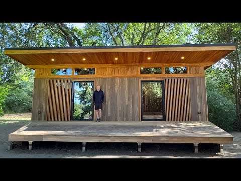 Inside the 600 sq ft Prefab Home Finished in California!!