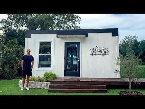 Inside the Factory Building Hurricane Resistant Folding Prefab Homes!