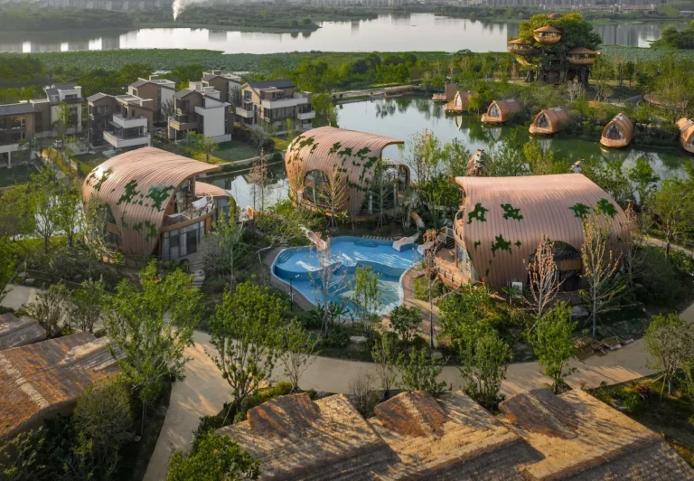 Nature Resort in China Offers Floating Rooms, Treehouses, and Pumpkin Cottages