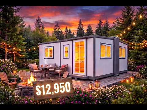 This Company Sells a Real Expandable Prefab Home for $9,590 — Full Model Lineup