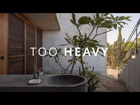 This Concrete House Had to Be Built Piece by Piece