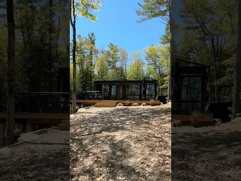 Touring Steel Prefab Home on an Island! #hometour