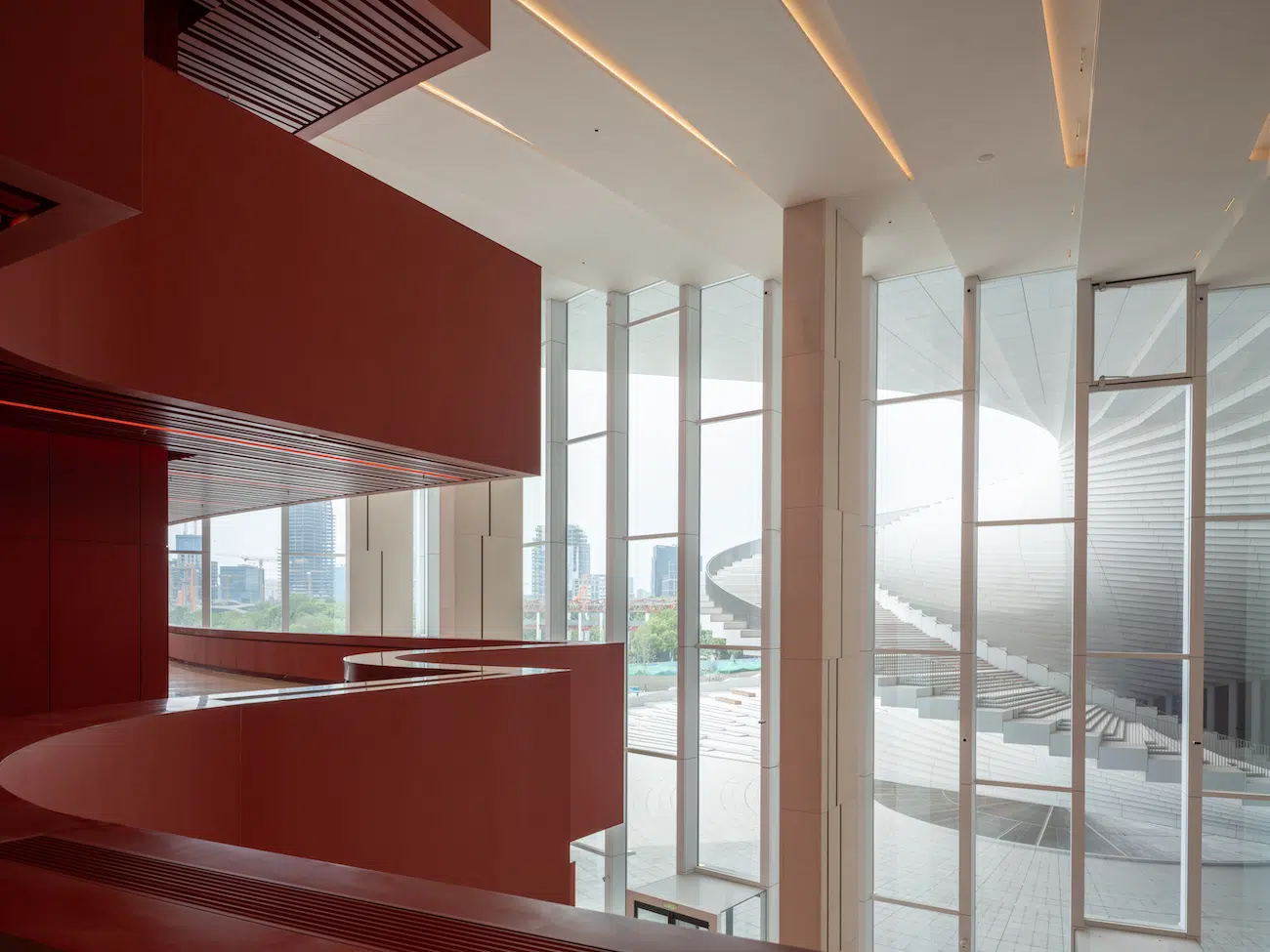 Snøhetta’s Spiral-Shaped Shanghai Grand Opera House Opens