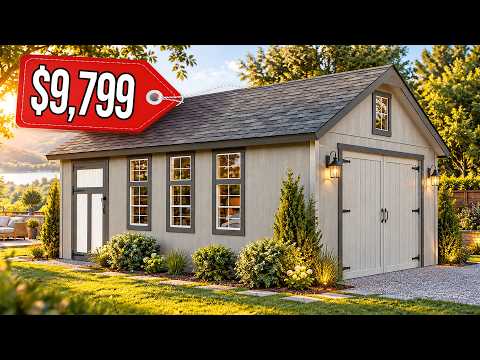 $9,799 Costco Shed vs $22,999 Home Depot Tiny House — Which One Actually Wins?