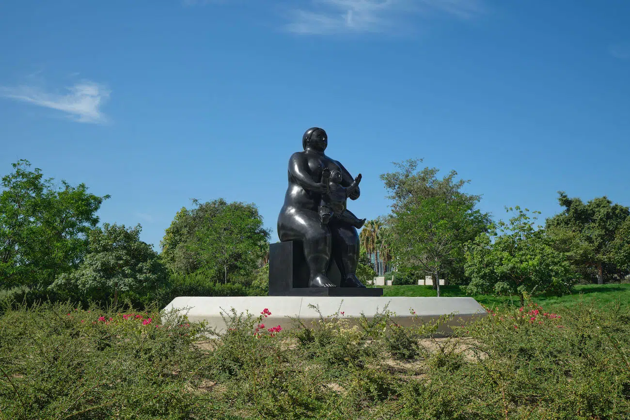 Outdoor Sculpture at Lucas Museum of Narrative Art