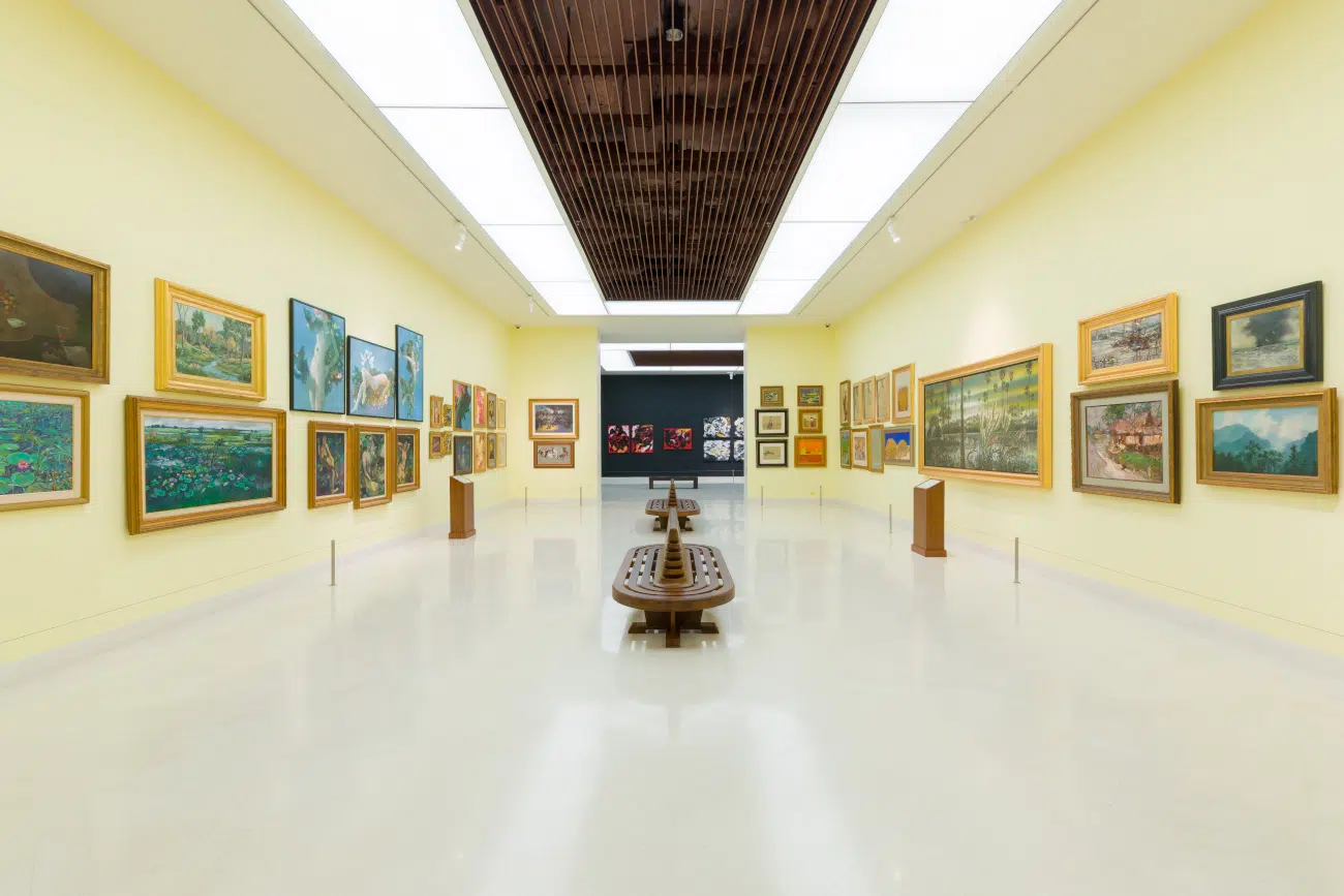 Artwork on display at Moca bangkok